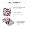 4 Pcs Oven Mitts and Pot Holders Heat Resistant Kitchen Oven Mitts with Pot Holders Many Heart-Shaped Paper Cuts Microwave Gloves Non-Slip Kitchen Hot Pads Set for Baking Cooking BBQ view 3