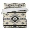 LEOKOTI Twin XL Quilt Sets with 2 Pillow Shams, Beige Black Southwest Lightweight Summer Quilts Twin XL Size, Western Geometric Abstract Ethnic Bedspreads Coverlet Bedding Set 3 Pieces for All Seasons view 1