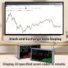 Vastarry Real-Time Crypto Ticker Bitcoin Stock Ticker Monitor Display Digital Clock Weather, Temperature, Humidity, 64 * 32 Pixel Screen view 2