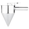 Akozon Stainless Steel Baking Funnel with Rack, Pancake Batter Dispenser, Octopus Balls & Cupcake Making Kitchen Tool for Home & Bakery Use view 3