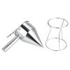 Akozon Stainless Steel Baking Funnel with Rack, Pancake Batter Dispenser, Octopus Balls & Cupcake Making Kitchen Tool for Home & Bakery Use view 4