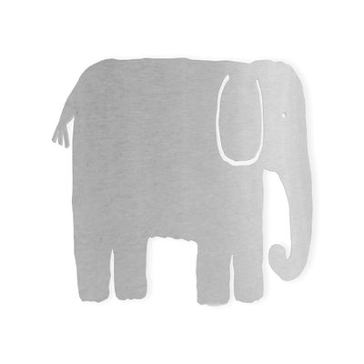 Jess and Jessica Metal Wall Art Metal Elephant Creature- Cutout, Home Decor, Wall Hanging, Ready to Paint