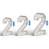 TQQEPOOL 26 Alphabet Light Up Letters Sign,Standing A - Z LED Letter Lights Sign for Birthday Anniversary Wedding Party Supplies(Color:A,Size:120cm) view 3