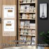 Kids Bookcase, Kids Bookshelf, Wall Bookshelf for Kids, Kids Book Storage, Nursery Bookcase, Narrow-Slit Storage Rack, Floor-Standing Bookcase Shelf Storage Rack, for Bedroom, Study(Size:60cm/23.6") view 4