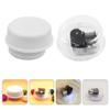 TOYANDONA 2pcs Musical Box Base Wind-up Mechanism Transparent Clay Craft Base for Custom Music Boxes for Unique Creations and Decorative Displays view 2