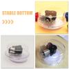 TOYANDONA 2pcs Musical Box Base Wind-up Mechanism Transparent Clay Craft Base for Custom Music Boxes for Unique Creations and Decorative Displays view 4
