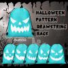Sweetude 24 Pcs Halloween Drawstring Bags for Kids Trick or Treat view 2