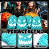 Sweetude 24 Pcs Halloween Drawstring Bags for Kids Trick or Treat view 3