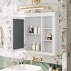 Merax Bathroom Medicine Cabinet with Mirror, 35" x 28" view 2