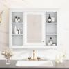Merax Bathroom Medicine Cabinet with Mirror, 35" x 28" view 3