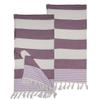 LUMINFLY Oversized Quick-Dry Cotton Towels, 2Pcs Turkish Bath Travel Towels, Lightweight 71"X39" for Beach, Pool, Gym, Spa, Yacht view 2