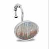 Forest Shower Curtain Hooks, Nature Plants Tree Flowers Leaves 12PCS Shower Curtain Hooks Rings for Bathroom Stainless Steel Rust Resistant Shower Curtain Hangers view 1