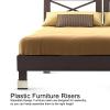 Gavigain Furniture Risers, 8 Set Heavy Duty Stackable Furniture Risers Shockproof Stackable Plastic Furniture Risers for Sofa, Bed, Table, Couch & Chair view 2