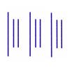 PPLWJLEF 9Pcs Soft Plush Strips Compatible with Dyson V6 V7 V8 V10 V11 Vacuum Cleaner Soft Roller Head Replacement Accessories Parts view 1