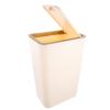 Cabilock Trash Can Outdoor Garbage Can Lid Large Capacity Waste Basket Kitchen Bathroom Office view 4