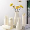 RENEESME Vase Home Ins Nordic Plastic Vase Living Room Fall-Resistant Simulation Vase Ornaments Creative Simple Small Fresh Vase Flower Vases Decorative(Size:C) view 4