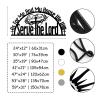 As for Me and My House Metal Wall Decor, Metal Scripture Wall Art, Christian Metal Wall Decor, Bible Verse Wall Art, God Is Love Wall Decor, Inspirational Wall Art for Living Room (59"x31" | 150x78cm, White) view 4