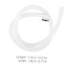 Cabilock Air Conditioner Drain Hose Kit,1 PCS Elbow Fitting, 39 inch Clear Vinyl Tube Material, Universal Mini-Split Unit, Adjustable Length, Draining Condensate for Washer Dishwasher view 2