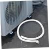 Cabilock Air Conditioner Drain Hose Kit,1 PCS Elbow Fitting, 39 inch Clear Vinyl Tube Material, Universal Mini-Split Unit, Adjustable Length, Draining Condensate for Washer Dishwasher view 3