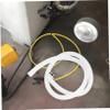 Cabilock Air Conditioner Drain Hose Kit,1 PCS Elbow Fitting, 39 inch Clear Vinyl Tube Material, Universal Mini-Split Unit, Adjustable Length, Draining Condensate for Washer Dishwasher view 4