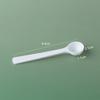 10PCS 1 Gram Measuring Spoon Plastic Teaspoon Scoop Mini Spoons for Powder Round Bottom Scoop Medicine Powder Spoon Kitchen Spoons view 2