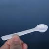 10PCS 1 Gram Measuring Spoon Plastic Teaspoon Scoop Mini Spoons for Powder Round Bottom Scoop Medicine Powder Spoon Kitchen Spoons view 4
