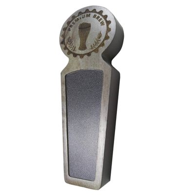 FixtureDisplays Premium Brew Beer Tap Handle with Two Small Black Chalkboard 14005NEW-NF