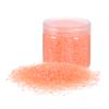 HARFINGTON 305g Crushed Glass Chips 3-6mm Shiny Electroplating Irregular Broken Sprinkles Chunky Glass for Crafts DIY Resin Art Decoration Vase Filler, Orange Red view 1