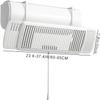 EKsma Air Conditioner Windshield, Wind Direction and Angle can be Adjusted Freely, Compatible with Multiple Models, Easy to Install, Retractable Air Conditioner Windshield view 2
