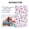 3 Inch Small Photo Album,96 Pockets Transparent Colorful Photo Book,Photos Mini Picture Album for Family Wedding Baby Photos (White) view 4