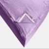 Pure Eco Zip On Fitted Sheet Queen Size (60X80) + 10 Inch Deep Pockets - Includes 2 Zip-On Sheets & 1 Fitted Sheet Base - Queen Size Zipper Fitted Sheets - Cotton 600 TC Fitted Sheet - Lilec view 2