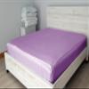 Pure Eco Zip On Fitted Sheet Queen Size (60X80) + 10 Inch Deep Pockets - Includes 2 Zip-On Sheets & 1 Fitted Sheet Base - Queen Size Zipper Fitted Sheets - Cotton 600 TC Fitted Sheet - Lilec view 3