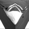 Zip On Fitted Sheet Cal King (72X84) + 12 Inch Deep Pockets - Includes 2 Zip-On Sheets & 1 Fitted Sheet Base - Cal King Size Zipper Fitted Sheets - Soft Cotton 600 TC Fitted Sheet - Dark Grey view 1