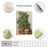 HomeLoft Basics Paul Cezanne Print Painting Pots of Geraniums Gifts Canvas Painting Poster Wall Art Decorative Picture Prints Modern Decor Framed-unframed 08x12inch(20x30cm) view 2