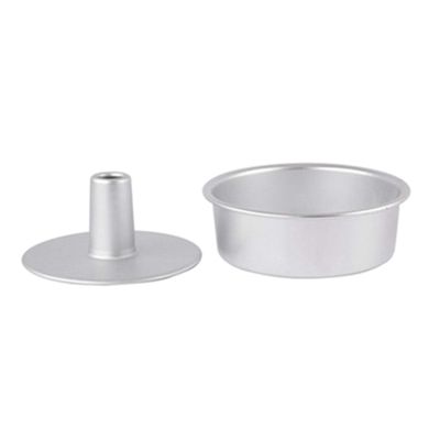 5 Inch 7inch 8inch 10inch Aluminum Alloy Round Cake Pan Removable Bottom Hollow Chimney Cake Mold Baking Cake Tools 5/7/8/10 Inch