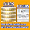 4P Gold Foil Fringe Tassel Banner Garland Metallic Tinsel Streamers Wall Hanging Curtain Backdrop Banner for Parade Floats, 2024 Graduation Decorations, Wedding Party Decoration view 3