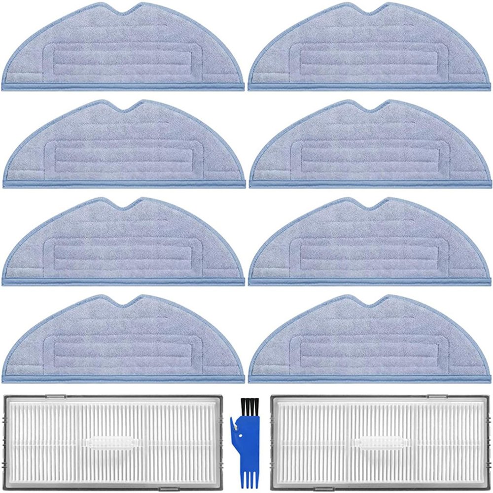 Mop And Filter Set Sweeping Robot Accessory Replacement Part Filter Material For T7s Vacuum Mop And Filter Set