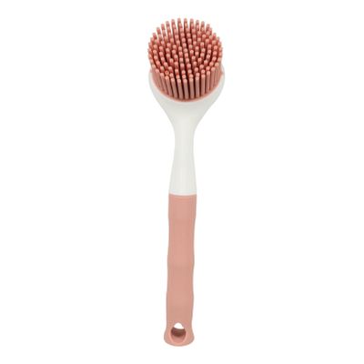 GRIRIW Dish Brush for Kitchen Pot Pan Scrubbing Brush Dense Bristles Easy Cleaning