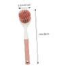 GRIRIW Dish Brush for Kitchen Pot Pan Scrubbing Brush Dense Bristles Easy Cleaning view 3