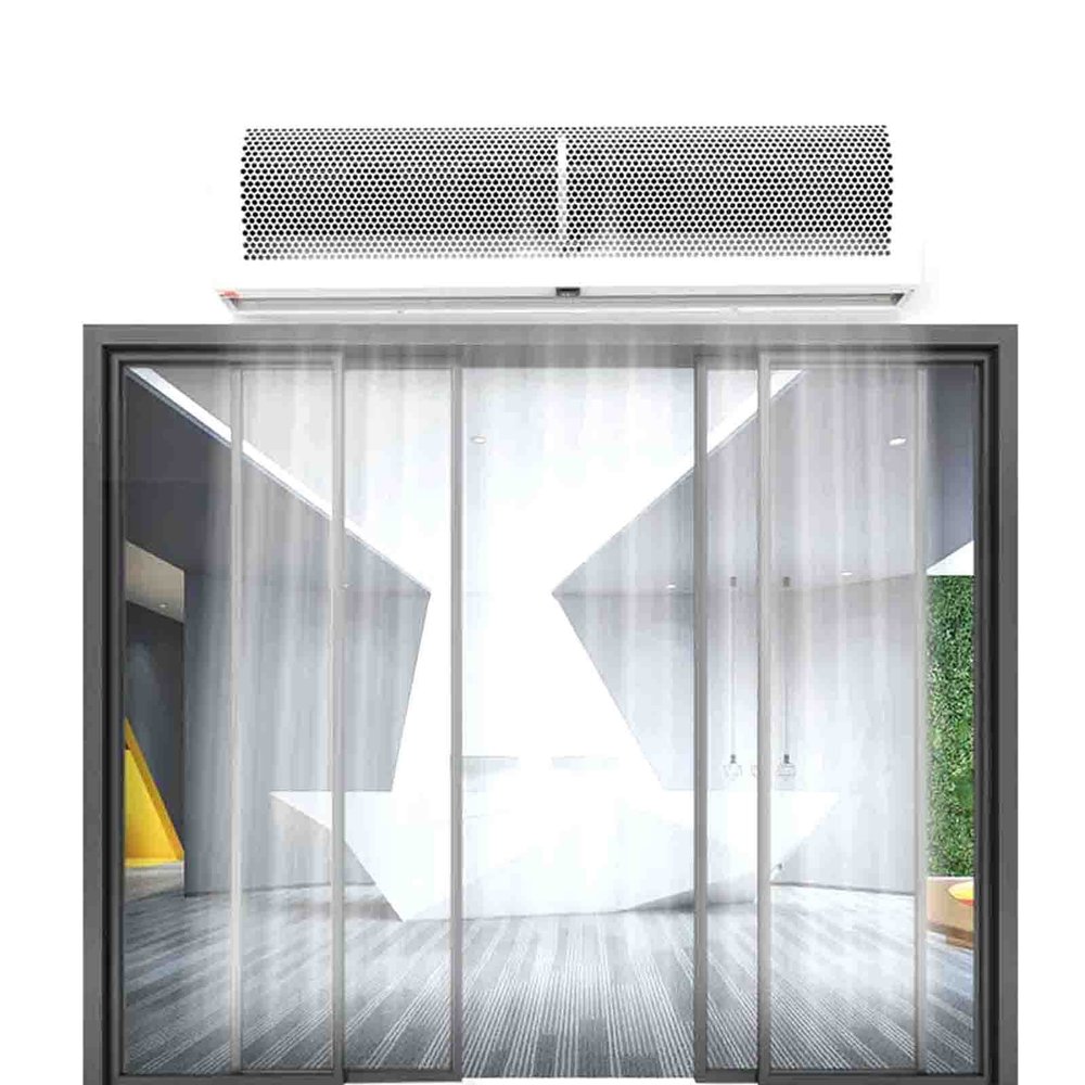 Air Curtain Machine Commercial Mute 60 "air Curtain Machine, Power Saing and Energy Saing, 2-Speed Button Style (Size : 60") ()