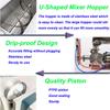 Banfluxion 110V Paste Filling Mixing Machine Semi-Automatic Piston Filling Machine 100ml - 1000ml Single Nozzle Liquid and Paste Piston Filler Machine with Large Hopper for Honey, Lotion, Ketchup view 4