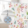 Blue Sleeping Corgi Shower Curtain Hooks Rings Set of 12 Shower Hooks for Curtain Rustproof Decorative Shower Rings for Bathroom view 4