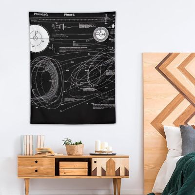 LXTDPBK Tapestry Wall Hanging Vintage Tapestries for Living Room Physics Print Aesthetic Wall Tapestry Personalized Wall Art Tapestrys Wall Decor Tapestries for Room Home Decor 60 90 In
