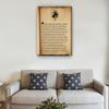 Winduryi of Mice and Men Book Quotes Wall Decor Prints Inspirational Quote Poster Landscape Printed Canvas Bathroom Giclee Pictures Painting Hanging (12.00''x16.00'',Framed) view 3