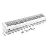 Strong Wind Air Curtain Machine, Commercial Silent Air Curtain Machine, 0.9m, 1.2m, 1.5m, 1.8m, 2m, Door Magnet Remote Control, Large Air olume (Size : 120cm) () view 2