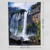 BTCOWZRV Beautiful Waterfall Tapestry Wall Hanging Aesthetic Wall Tapestries Poster Wall Tapestry for Bedroom Funny Wall Blanket Wall Art Decor Personalized Backdrop for Living Room Dorm 60"x80" view 2