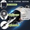 26" Industrial Pedestal Fan Misting Fan High Velocity Fan Misters Metal 3 Blade Outdoor 26" Cooling Misters Fan 11 Gallon Water Tank Black (Size : 650mm/26in) (Black 750mm/30in) (Black 750mm/30in) view 3