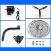 HomeLoft Basics Outdoor Wall Fan Industrial Wall Mounted Electric Cooling Fan 3-Speed Heavy Duty Wall Mount Fan Adjustable Tilt Oscillating Fan (Size : 55cm/22in) (68cm/26in) view 2