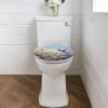 chaqlin Hummingbird Toilet Lid Cover Elongated Oblong Toilet Seat Cover Soft and Absorbent for Bathroom Decorative Washable Toilets Lid Covers Accessories view 2
