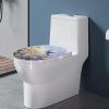 chaqlin Hummingbird Toilet Lid Cover Elongated Oblong Toilet Seat Cover Soft and Absorbent for Bathroom Decorative Washable Toilets Lid Covers Accessories view 3